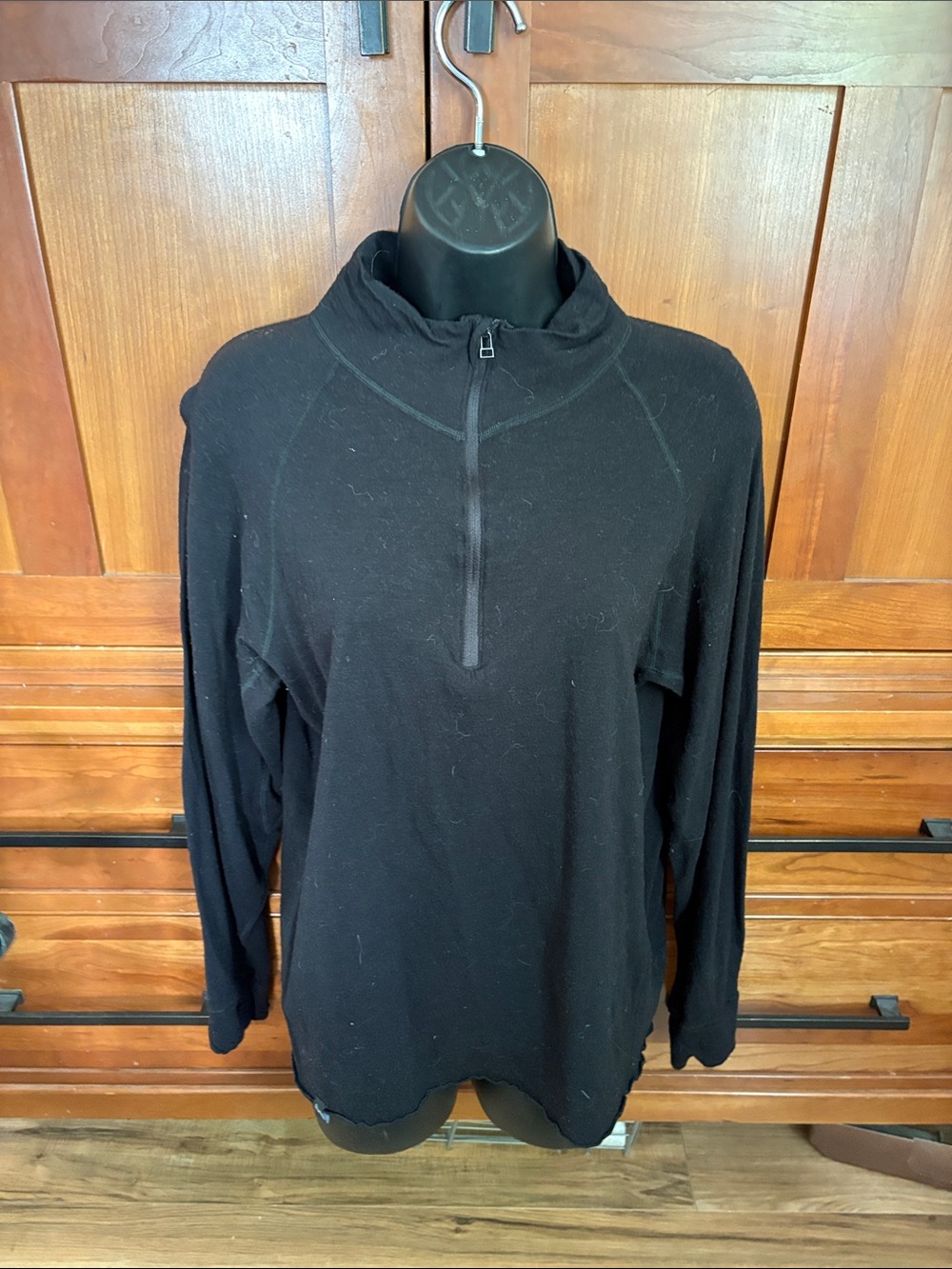 Duckworth merino wool quarter zip  base layer